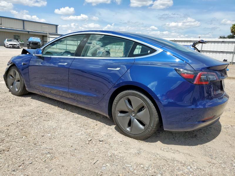 5YJ3E1EB9LF793612 - 2020 TESLA MODEL 3 ლურჯი ფოტო 2