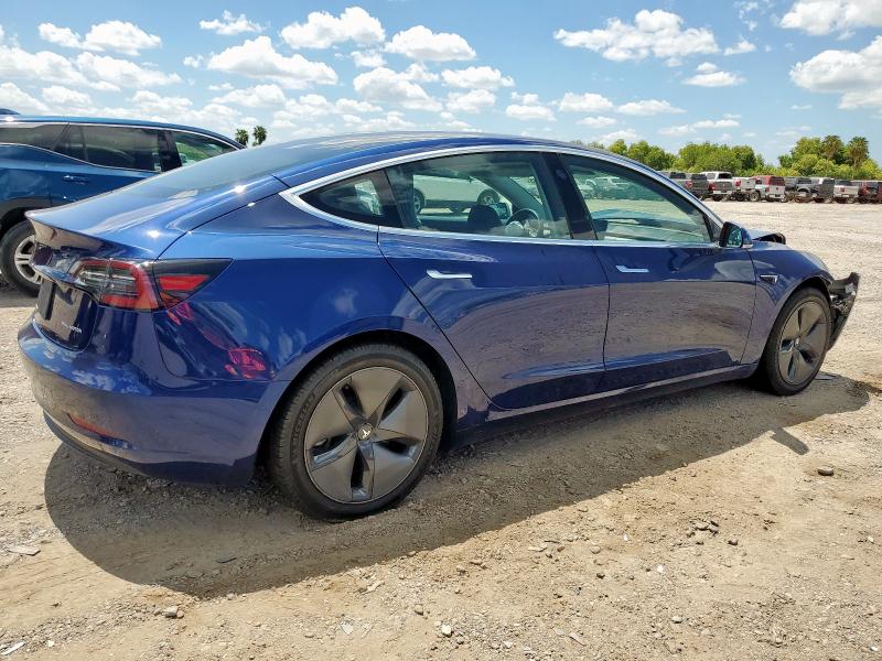 5YJ3E1EB9LF793612 - 2020 TESLA MODEL 3 ლურჯი ფოტო 3