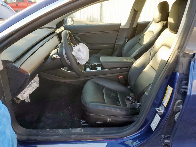 5YJ3E1EB9LF793612 - 2020 TESLA MODEL 3 ლურჯი ფოტო 7