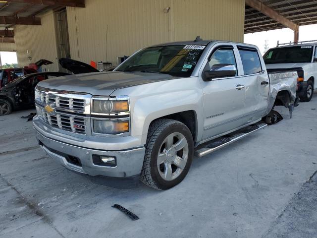 3GCPCSEC4FG142098 - 2015 CHEVROLET SILVERADO C1500 LTZ SILVER photo 1