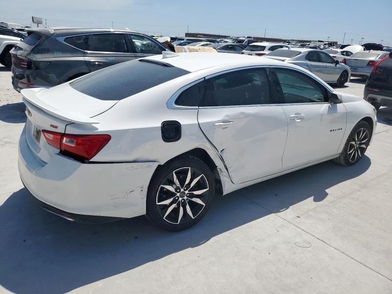 1G1ZG5ST7LF145778 - 2020 CHEVROLET MALIBU RS WHITE photo 3