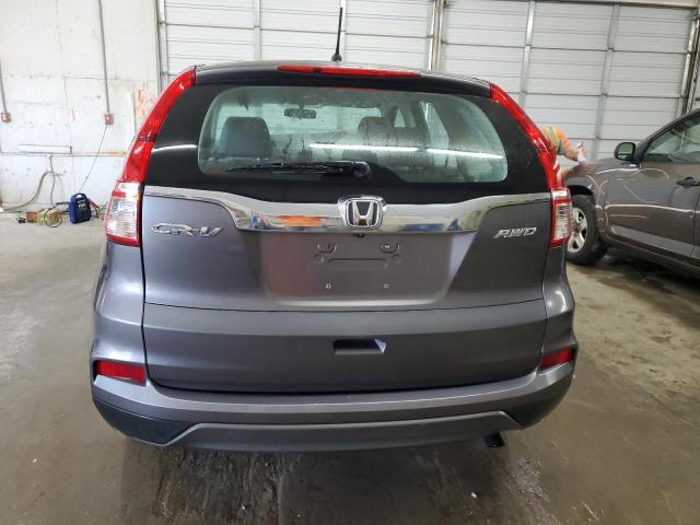 2HKRM4H31GH607541 - 2016 HONDA CR-V LX SILVER photo 6