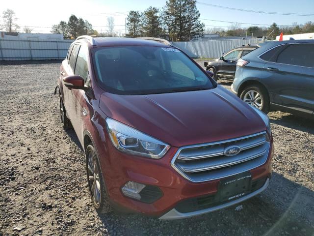 1FMCU9J9XHUE31934 - 2017 FORD ESCAPE TITANIUM RED photo 1