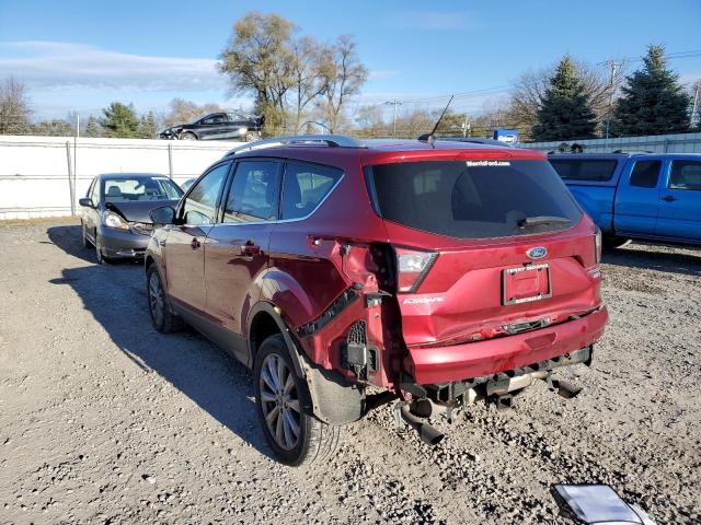 1FMCU9J9XHUE31934 - 2017 FORD ESCAPE TITANIUM RED photo 3