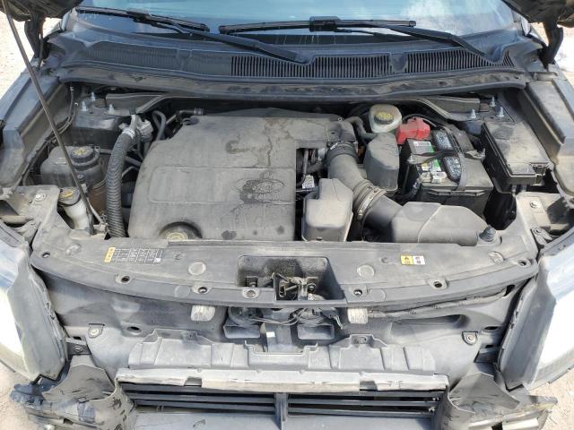 1FM5K8F84HGB77774 - 2017 FORD EXPLORER LIMITED BLACK photo 12