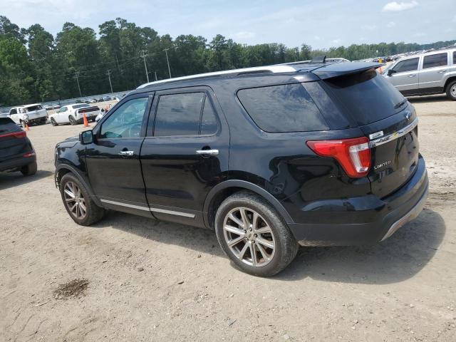 1FM5K8F84HGB77774 - 2017 FORD EXPLORER LIMITED BLACK photo 2
