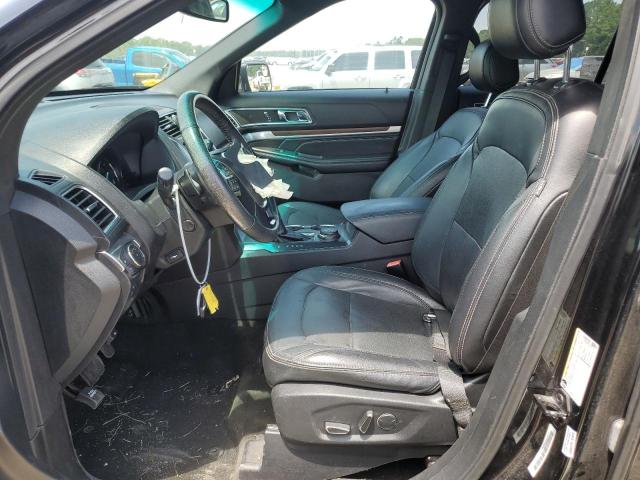 1FM5K8F84HGB77774 - 2017 FORD EXPLORER LIMITED BLACK photo 7