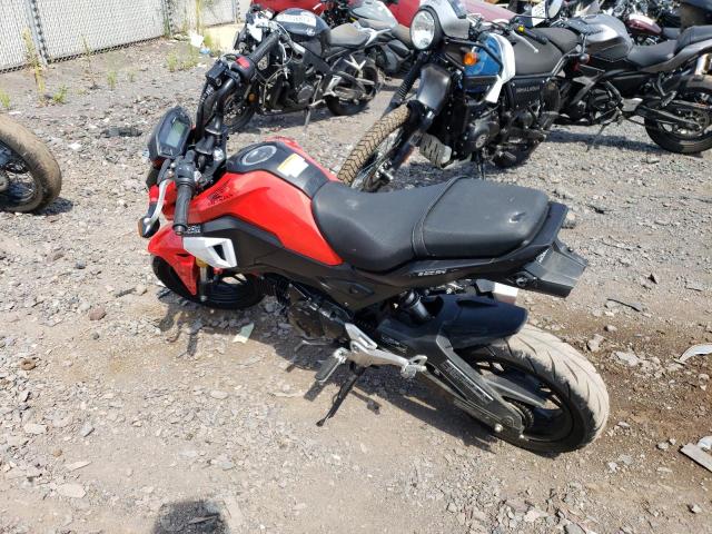 MLHJC7512K5100710 - 2019 HONDA GROM 125 RED photo 3