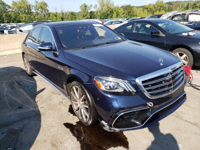 WDDUG8JB0KA467496 - 2019 MERCEDES-BENZ S 63 AMG 4MATIC BLUE photo 4