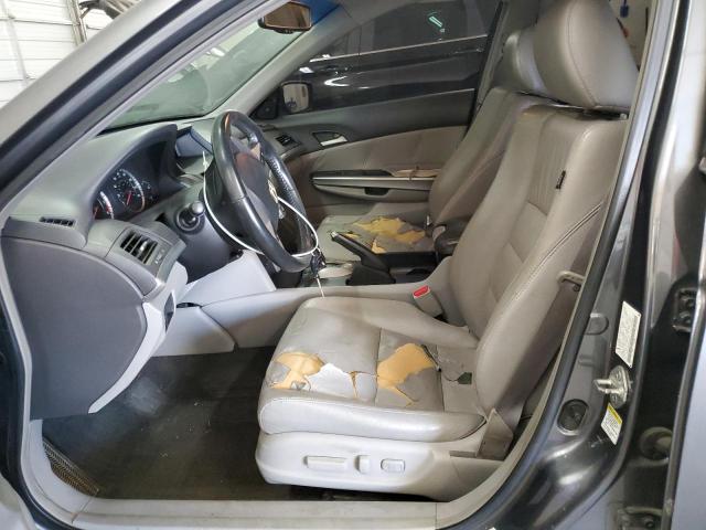 1HGCP26818A130104 - 2008 HONDA ACCORD EXL GRAY photo 7