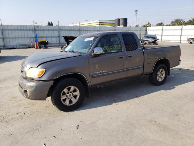 5TBRT34175S464788 - 2005 TOYOTA TUNDRA ACCESS CAB SR5 GRAY photo 1