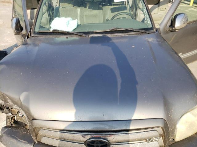 5TBRT34175S464788 - 2005 TOYOTA TUNDRA ACCESS CAB SR5 GRAY photo 11