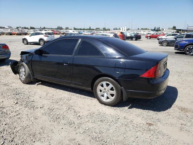 1HGEM22963L088011 - 2003 HONDA CIVIC EX BLACK photo 2