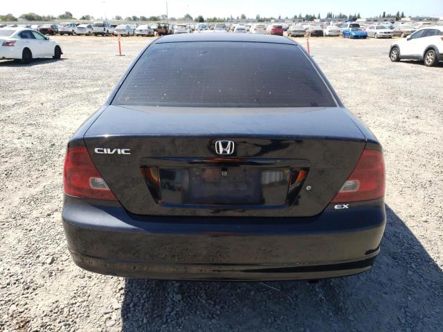 1HGEM22963L088011 - 2003 HONDA CIVIC EX BLACK photo 6
