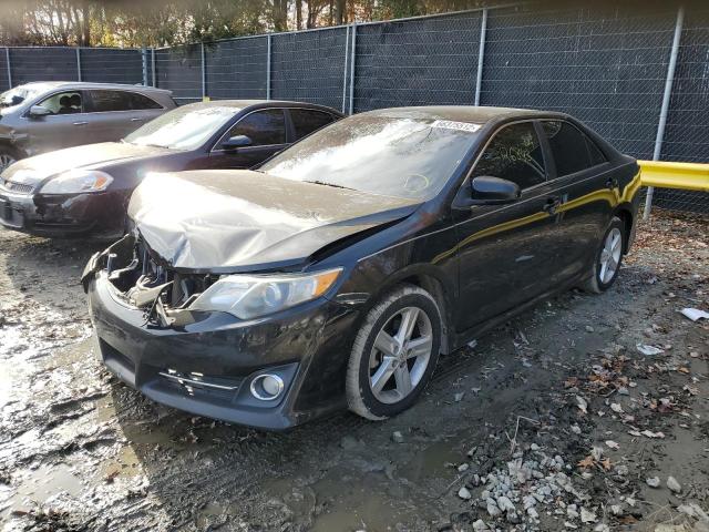 4T1BF1FK4DU223478 - 2013 TOYOTA CAMRY L BLACK photo 2