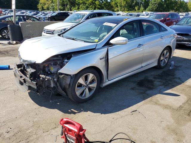 KMHEC4A48CA028399 - 2012 HYUNDAI SONATA HYBRID SILVER photo 1