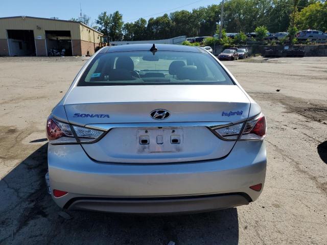 KMHEC4A48CA028399 - 2012 HYUNDAI SONATA HYBRID SILVER photo 6