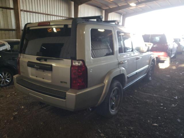 1J8HG48P87C697524 - 2007 JEEP COMMANDER 银色 照片 4