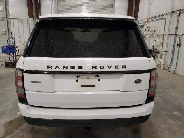 SALGV2TFXFA234167 - 2015 LAND ROVER RANGE ROVE AUTOBIOGRAPHY WHITE photo 6