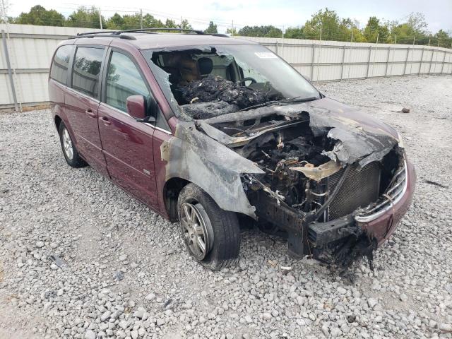 2A8HR54P18R815119 - 2008 CHRYSLER TOWN & COU TOURING BURGUNDY photo 4
