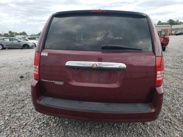 2A8HR54P18R815119 - 2008 CHRYSLER TOWN & COU TOURING BURGUNDY photo 6