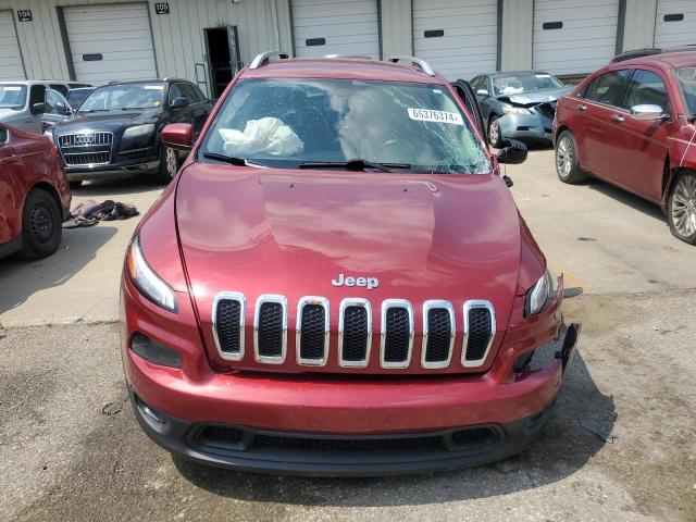 1C4PJLCB1HD233173 - 2017 JEEP CHEROKEE LATITUDE MAROON photo 5