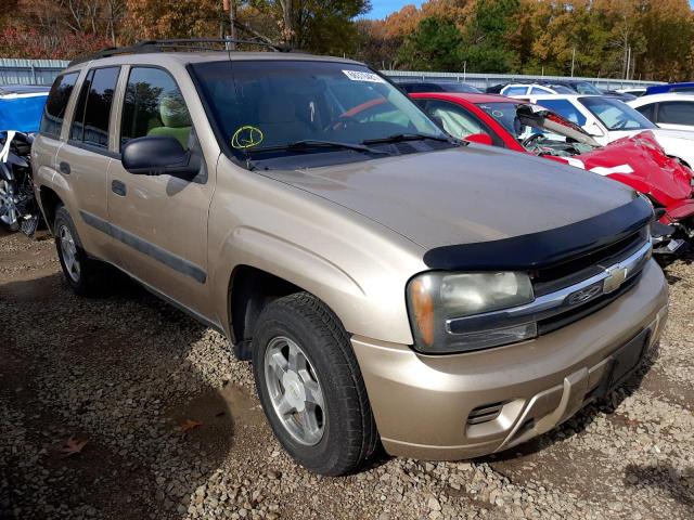 1GNDT13S652225487 - 2005 CHEVROLET TRAILBLAZE LS GOLD photo 1