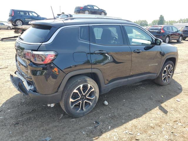 3C4NJDCB7NT160930 - 2022 JEEP COMPASS LIMITED BLACK photo 3