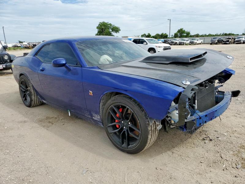 2C3CDZFJ0MH521506 - 2021 DODGE CHALLENGER R/T SCAT PACK BLUE photo 4