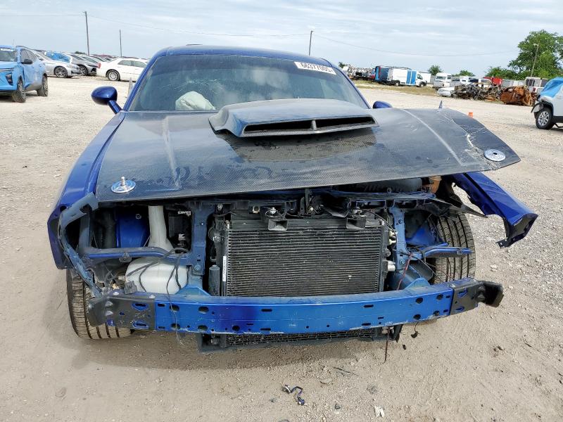2C3CDZFJ0MH521506 - 2021 DODGE CHALLENGER R/T SCAT PACK BLUE photo 5