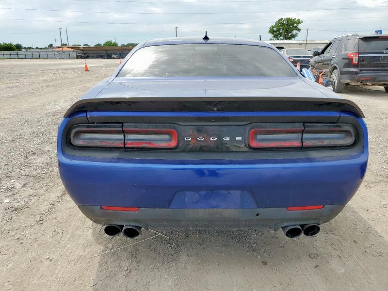 2C3CDZFJ0MH521506 - 2021 DODGE CHALLENGER R/T SCAT PACK BLUE photo 6