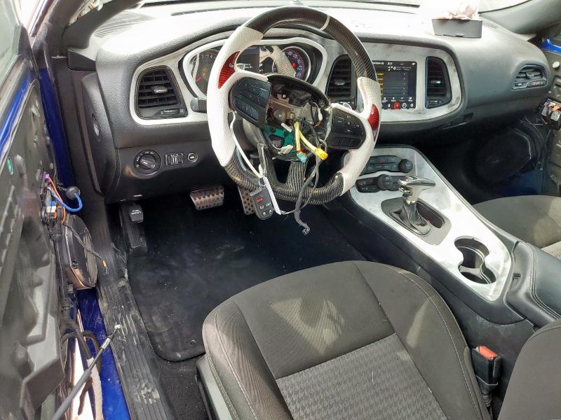 2C3CDZFJ0MH521506 - 2021 DODGE CHALLENGER R/T SCAT PACK BLUE photo 8