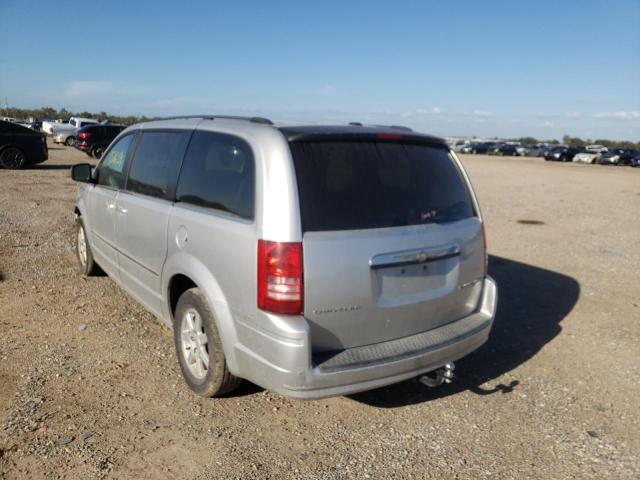 2A4RR5D16AR346195 - 2010 CHRYSLER TOWN & COU TOURING SILVER photo 3