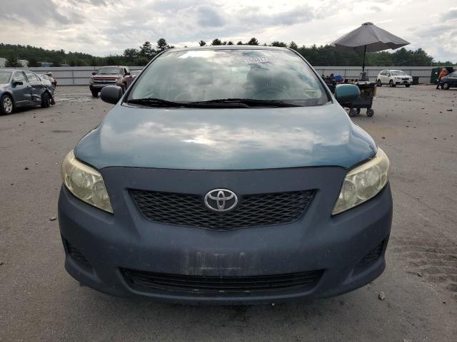 2T1BU4EE1AC332948 - 2010 TOYOTA COROLLA BASE BLUE photo 5