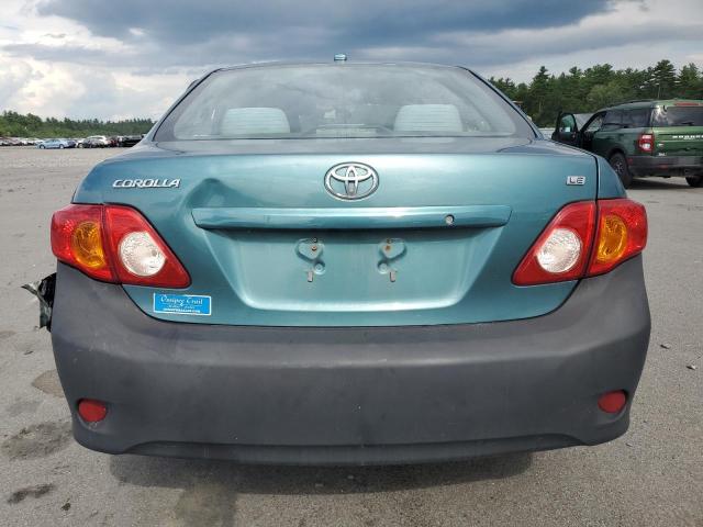 2T1BU4EE1AC332948 - 2010 TOYOTA COROLLA BASE BLUE photo 6