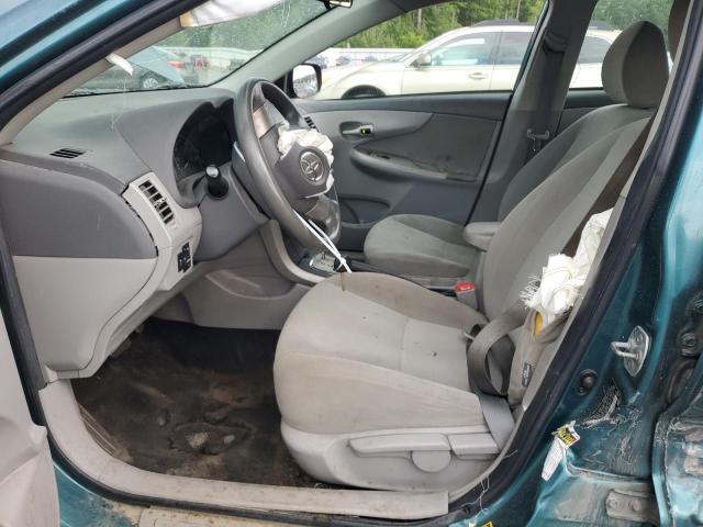 2T1BU4EE1AC332948 - 2010 TOYOTA COROLLA BASE BLUE photo 7