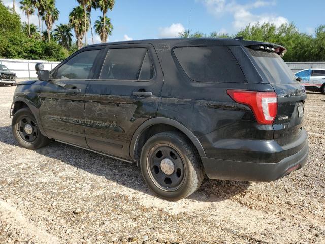 1FM5K8AR8HGB92925 - 2017 FORD EXPLORER POLICE INTERCEPTOR შავი ფოტო 2
