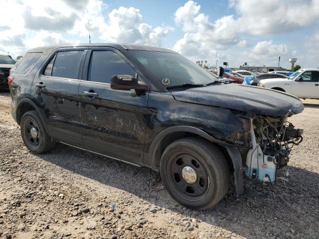 1FM5K8AR8HGB92925 - 2017 FORD EXPLORER POLICE INTERCEPTOR შავი ფოტო 4