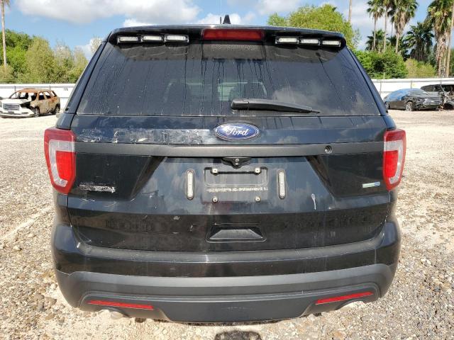 1FM5K8AR8HGB92925 - 2017 FORD EXPLORER POLICE INTERCEPTOR შავი ფოტო 6