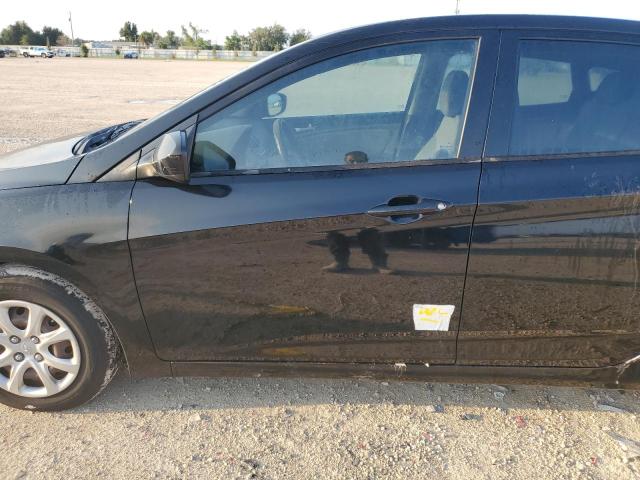 KMHCT5AE2CU040410 - 2012 HYUNDAI ACCENT GLS BLACK photo 12