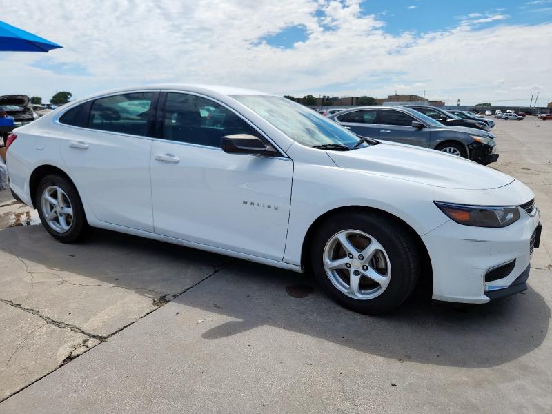 1G1ZB5ST3JF277867 - 2018 CHEVROLET MALIBU LS Blanc photo 4