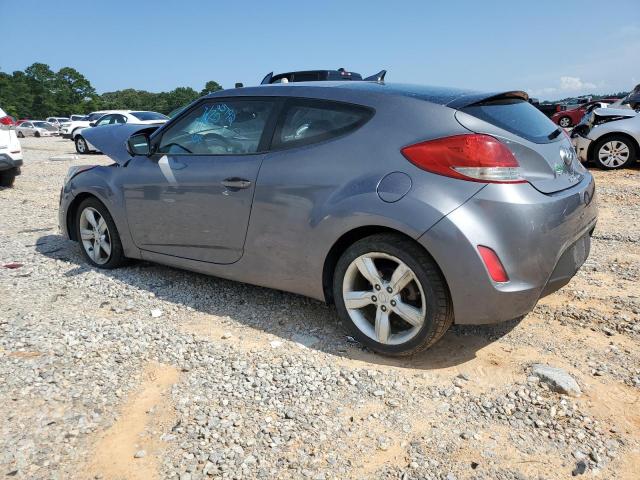 KMHTC6AD7CU028864 - 2012 HYUNDAI VELOSTER GRAY photo 2