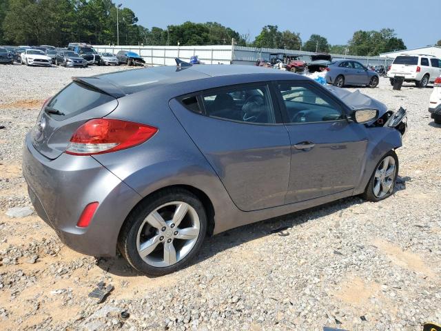 KMHTC6AD7CU028864 - 2012 HYUNDAI VELOSTER GRAY photo 3