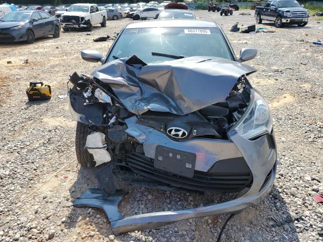 KMHTC6AD7CU028864 - 2012 HYUNDAI VELOSTER GRAY photo 5