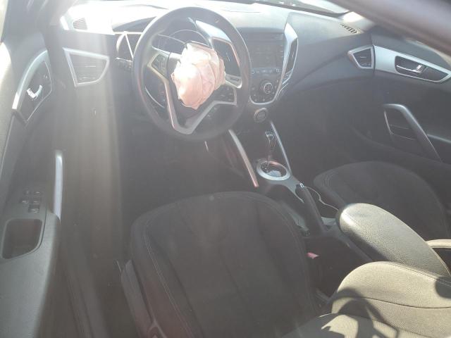 KMHTC6AD7CU028864 - 2012 HYUNDAI VELOSTER GRAY photo 8