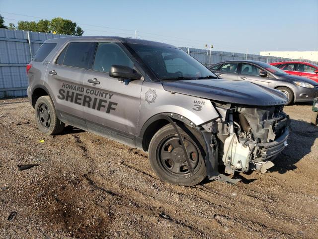 1FM5K8AT3GGC91825 - 2016 FORD EXPLORER POLICE INTERCEPTOR 灰色 照片 4