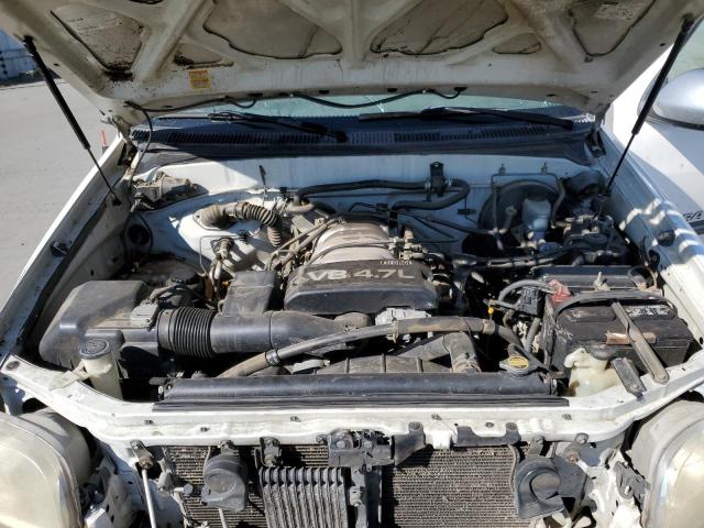 5TBBT44191S144809 - 2001 TOYOTA TUNDRA ACCESS CAB თეთრი ფოტო 11