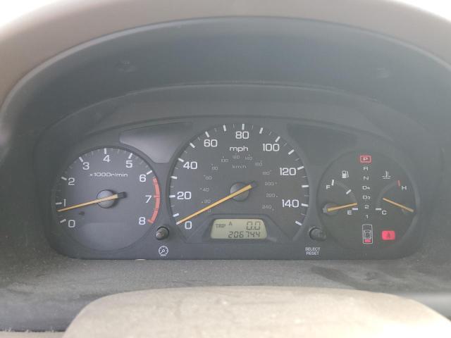 1HGCG16571A026240 - 2001 HONDA ACCORD EX Blanc photo 9