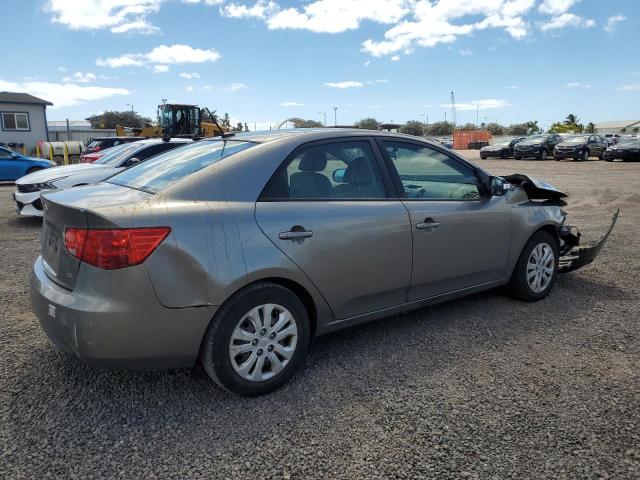 KNAFU4A25C5551857 - 2012 KIA FORTE EX GRAY photo 3