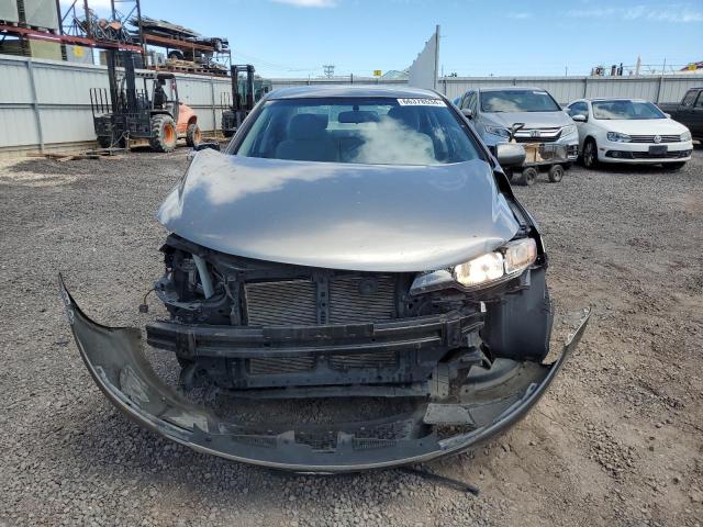 KNAFU4A25C5551857 - 2012 KIA FORTE EX GRAY photo 5